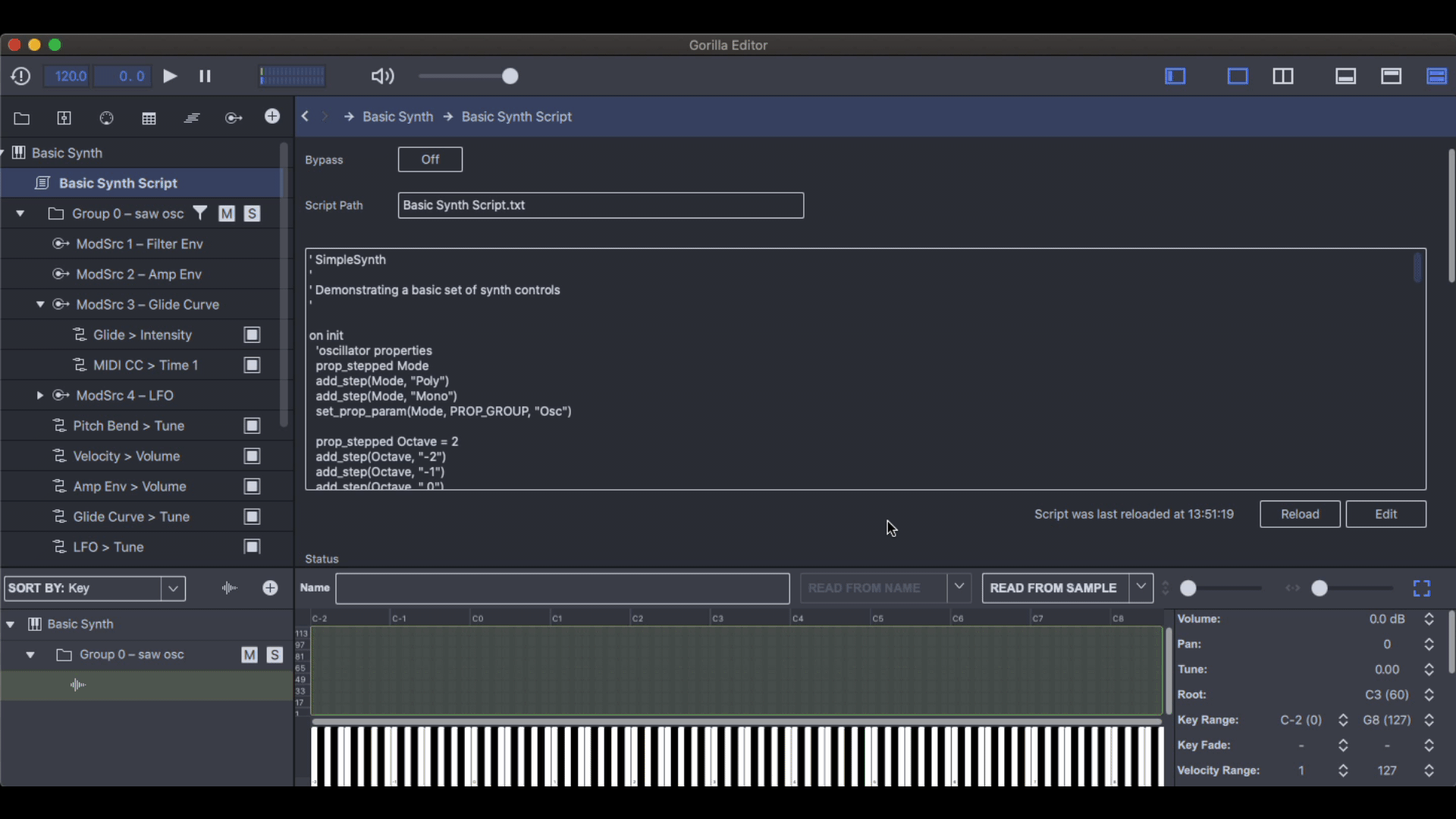 Copy Parameter Script Control